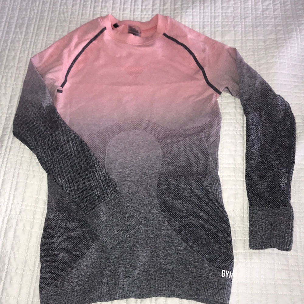 Gymshark long sleeve ombré